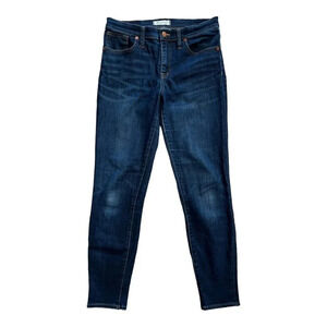 Madewell Medium Wash 9” High Riser Skinny Jeans 31